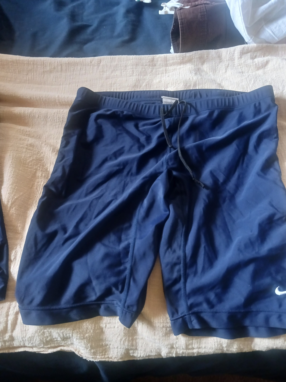 Nike Men's Athletic Shorts Navy Blue